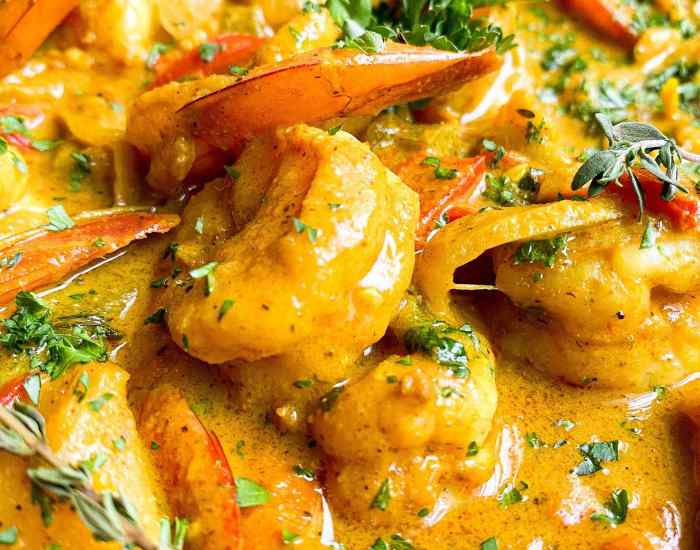 Shrimp Cocunut Curry 